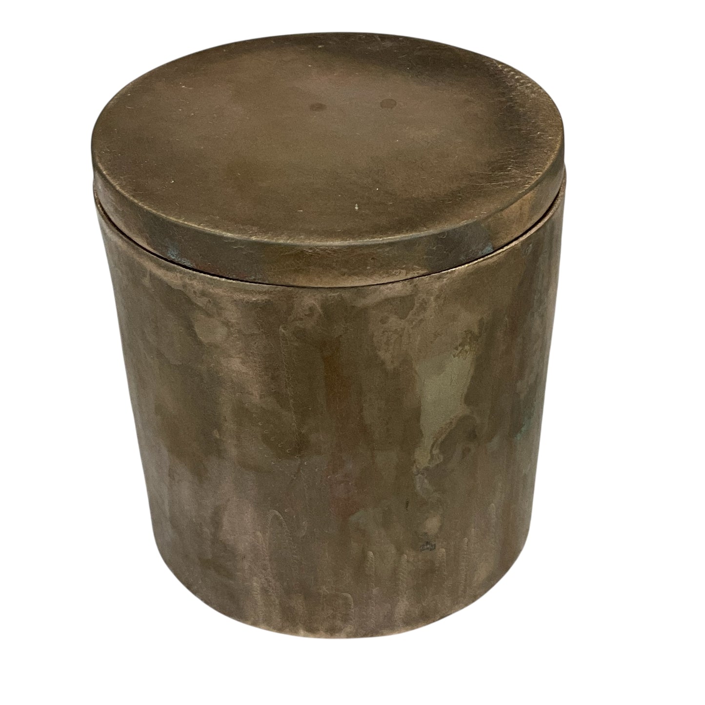 #I Solid Bronze Gardenia Candle with Lid