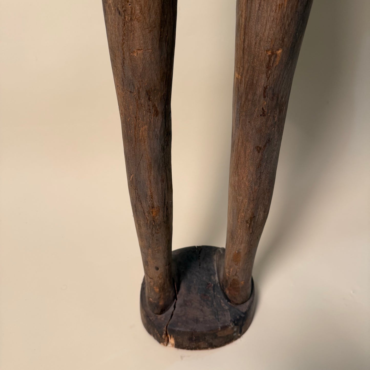 1920's Senufo Carved Wood Figure Sculpture Statue