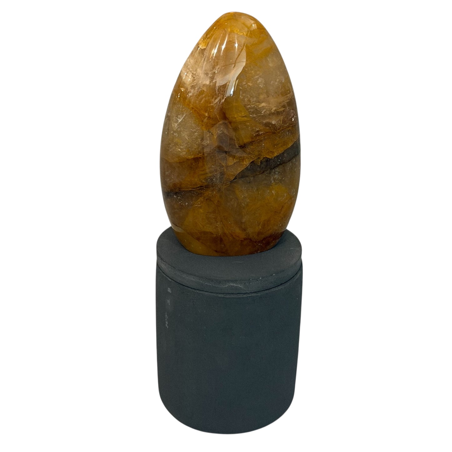 369 For House of Nulla Black Rose Candle with Golden Healer 8