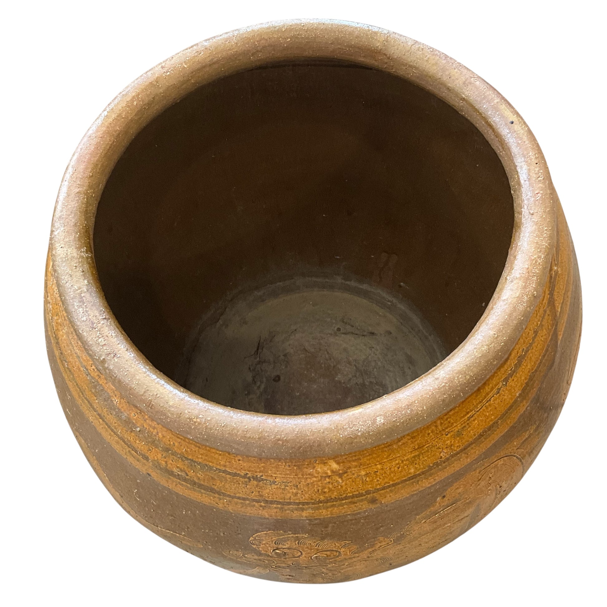 chinese egg pot planter Large Chinese Dragon Egg Planter