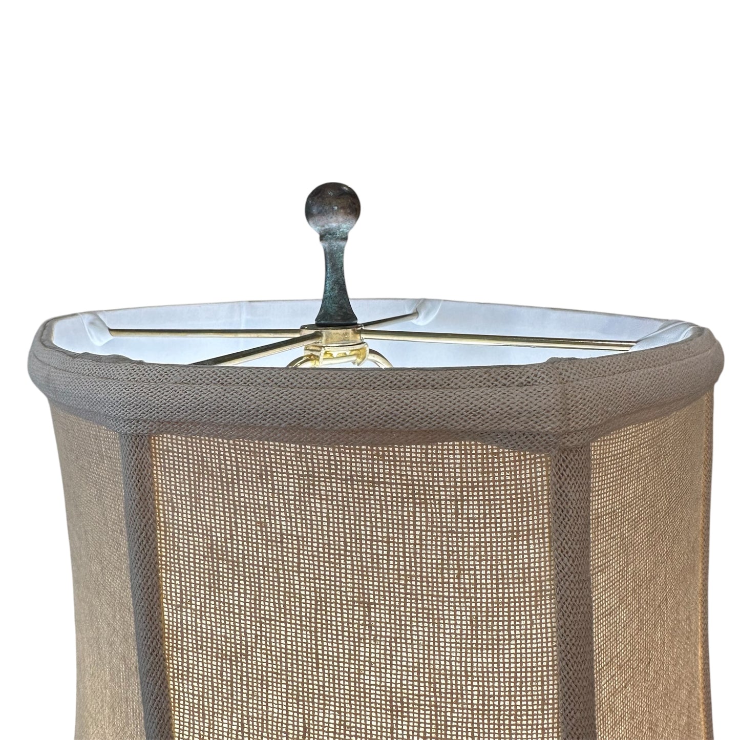 Verdigris Bronze Floor Lamp by Stewart Ross James