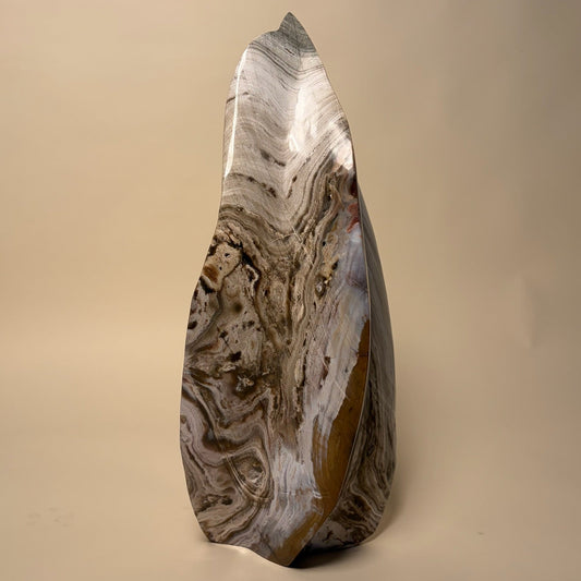 Angel Jasper Free-Standing Abstract Stone Crystal