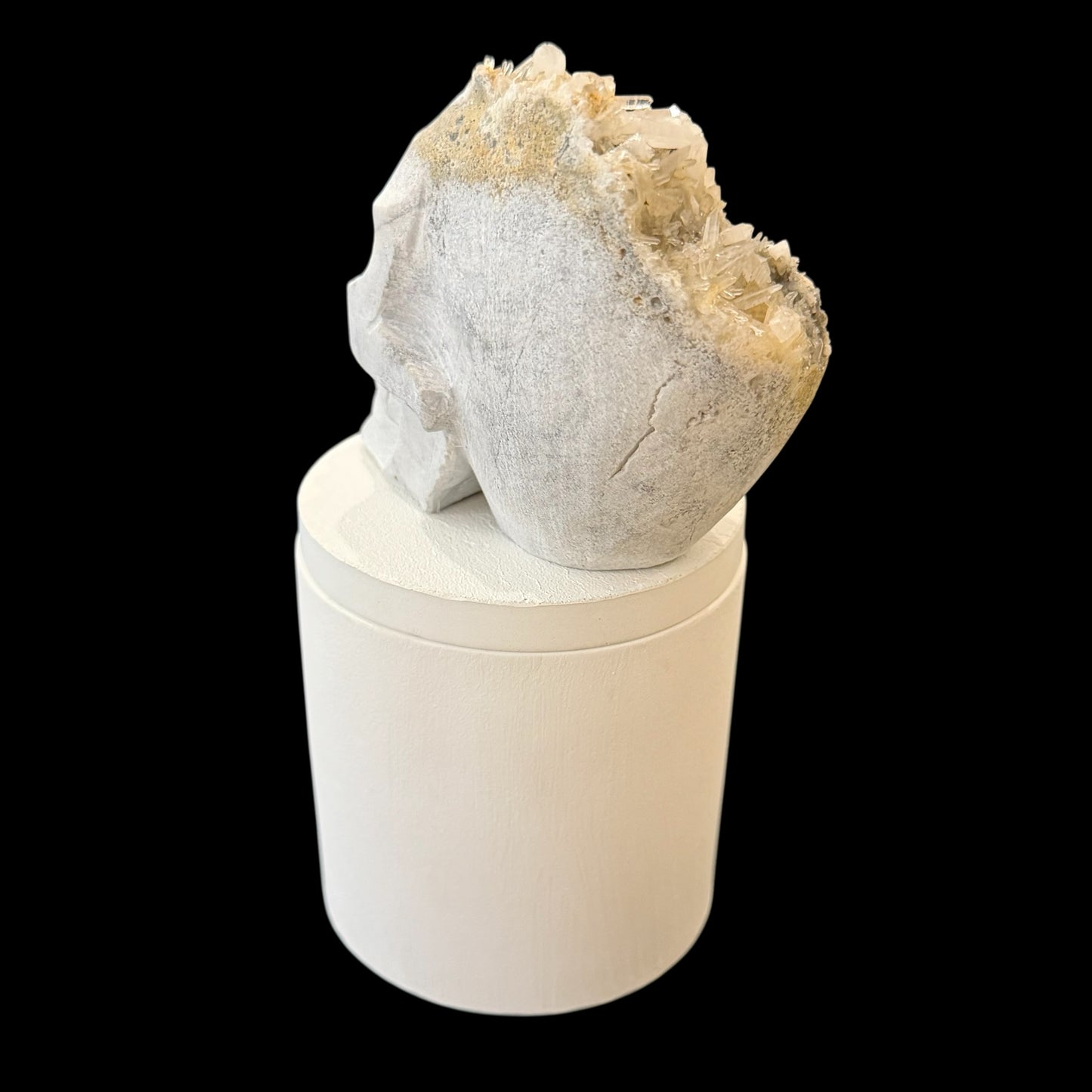 Quartz Crystal Skull Gardenia Candle #2