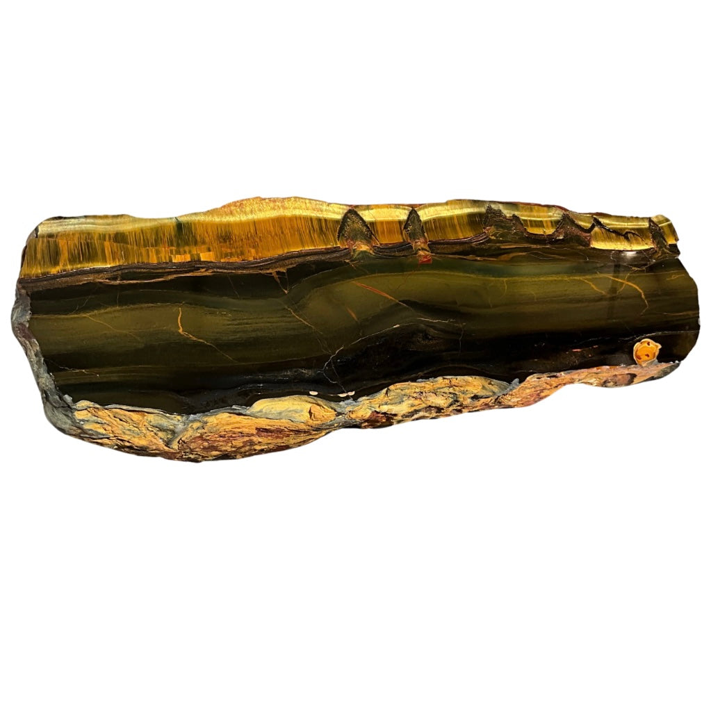 Australian Tigers Eye Large Crystal Display Piece