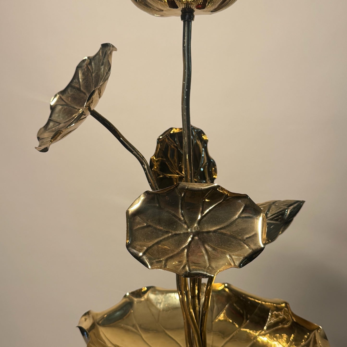 Feldman Brass Lotus Pond Lamp