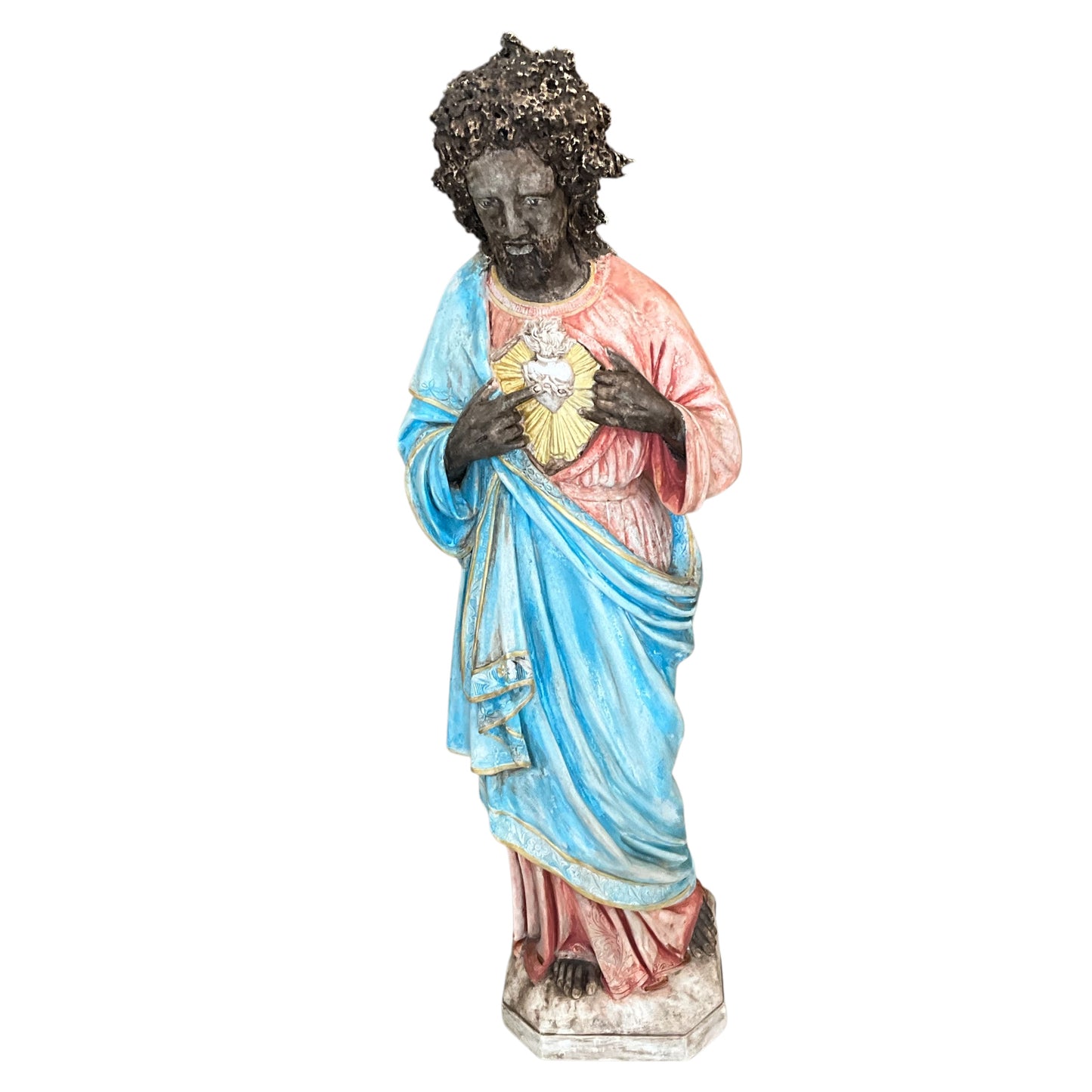 Black Jesus Sculpture by Bonnie Nelson