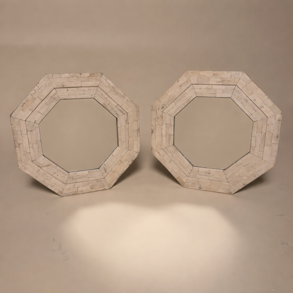 Tessellated Travertine Mirrors