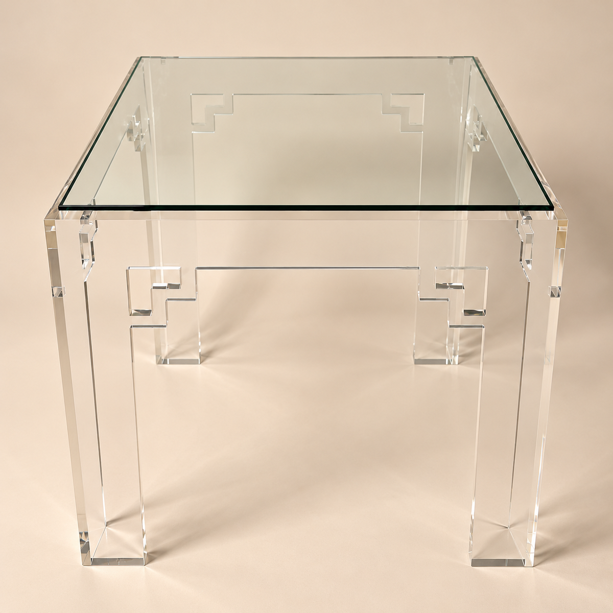 Pair of Lucite Side Tables by Jeffrey Bigelow