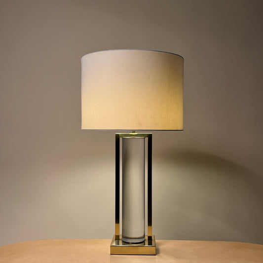 Charles Hollis Jones Lucite Lamp