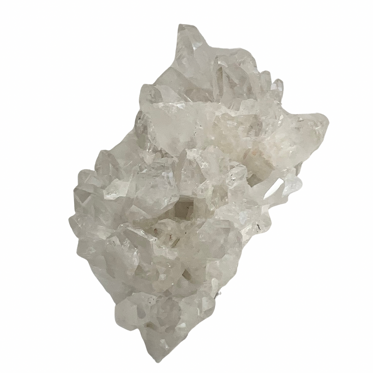 Large Quartz Crystal Multi Generator Cluster