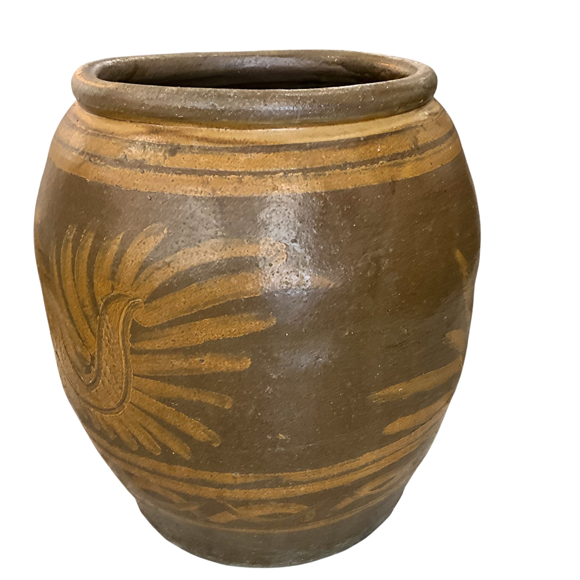 chinese egg pot planter Large Chinese Dragon Egg Planter
