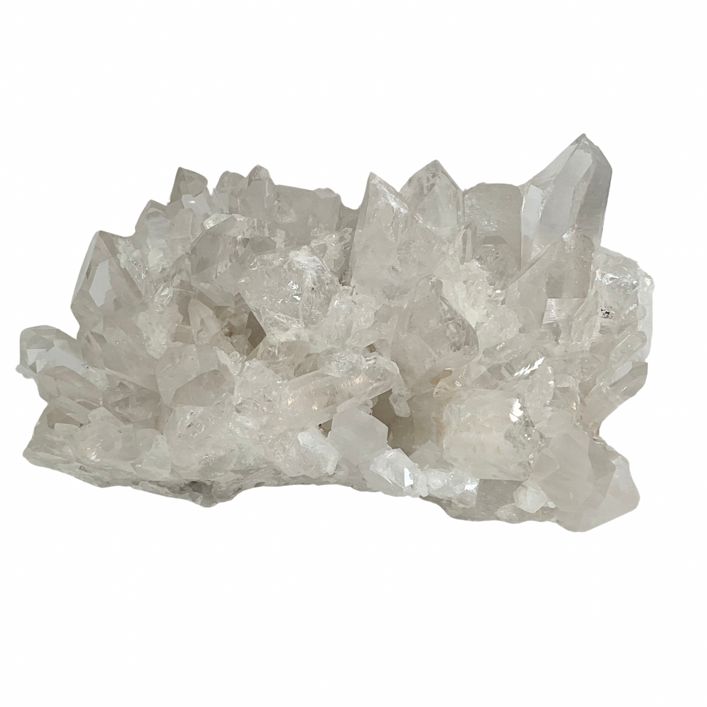 Large Quartz Crystal Multi Generator Cluster