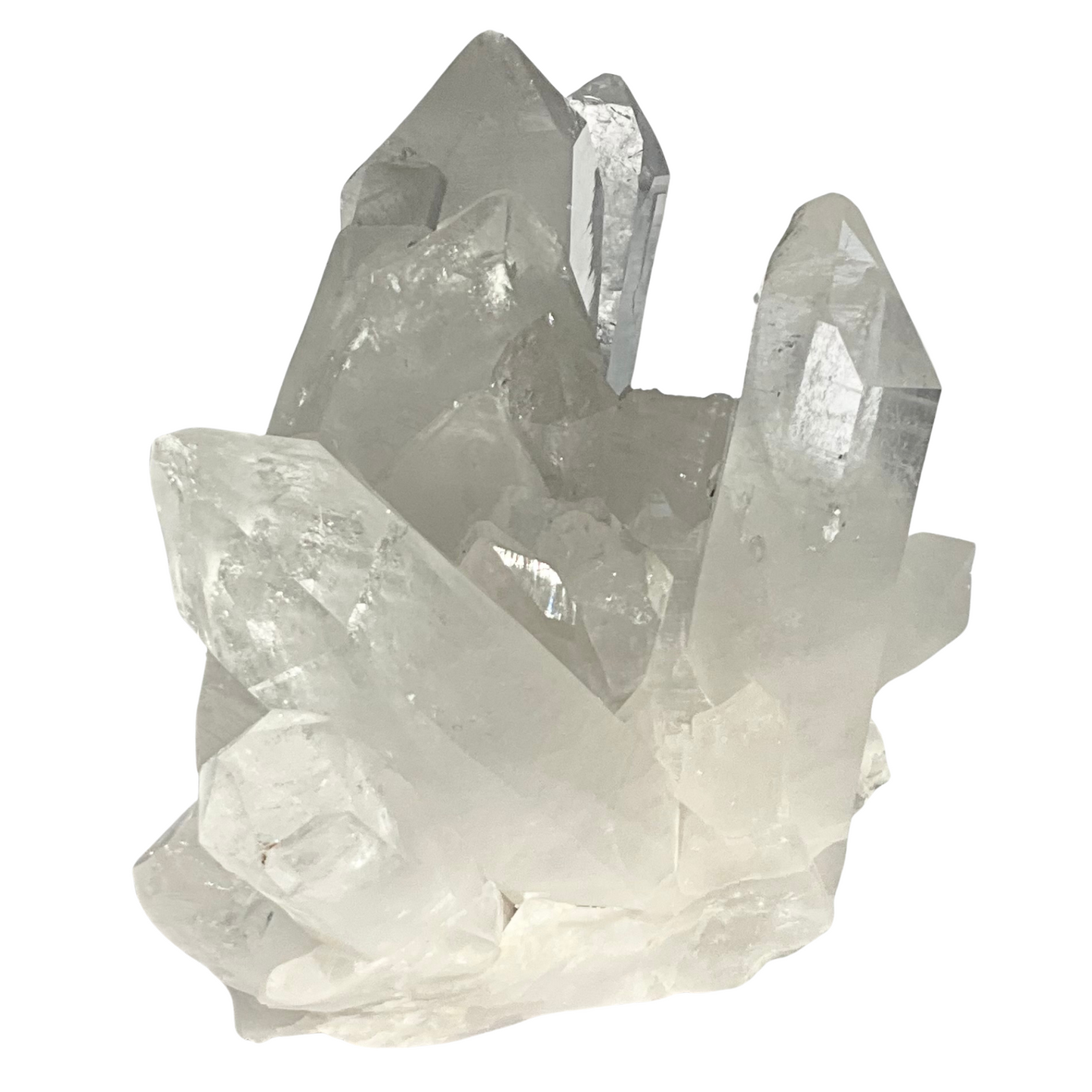 Quartz Crystal Generator Cluster Free-Standing