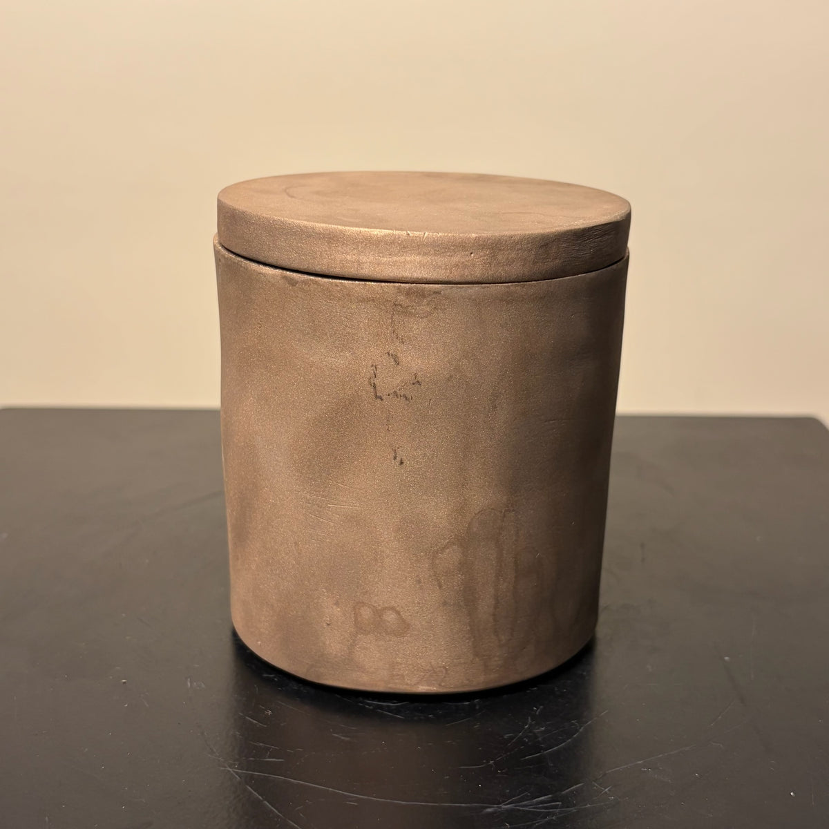 Solid Bronze Gardenia Candle 81