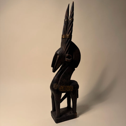 African Bamana Antelope Figure