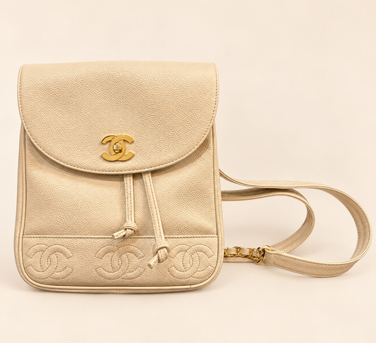 Vintage Chanel Caviar Backpack