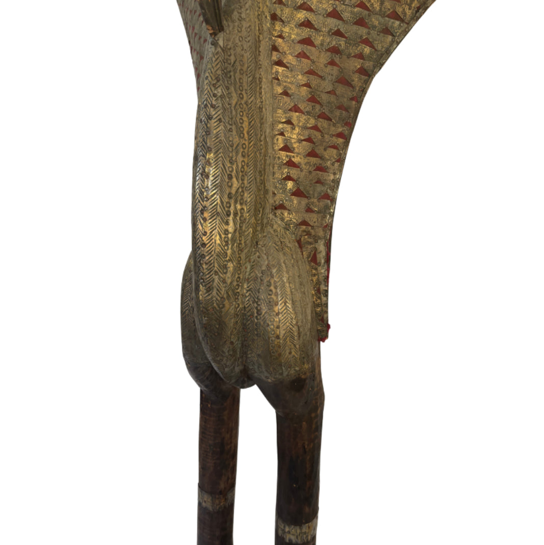 Large Senufo Bird Wood Sculptures