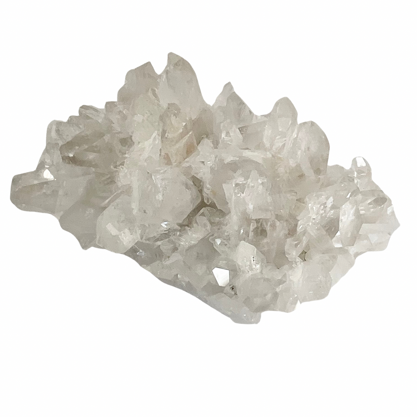 Large Quartz Crystal Multi Generator Cluster