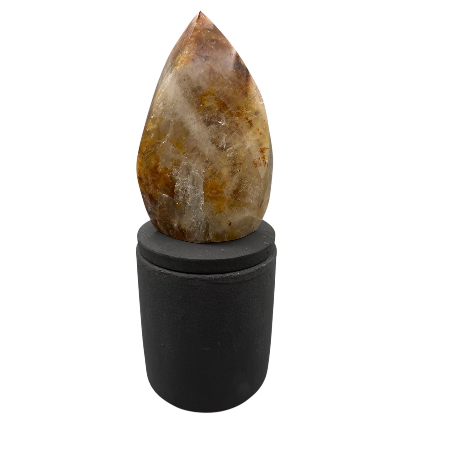 369 For House of Nulla Black Rose Candle with Golden Healer 12