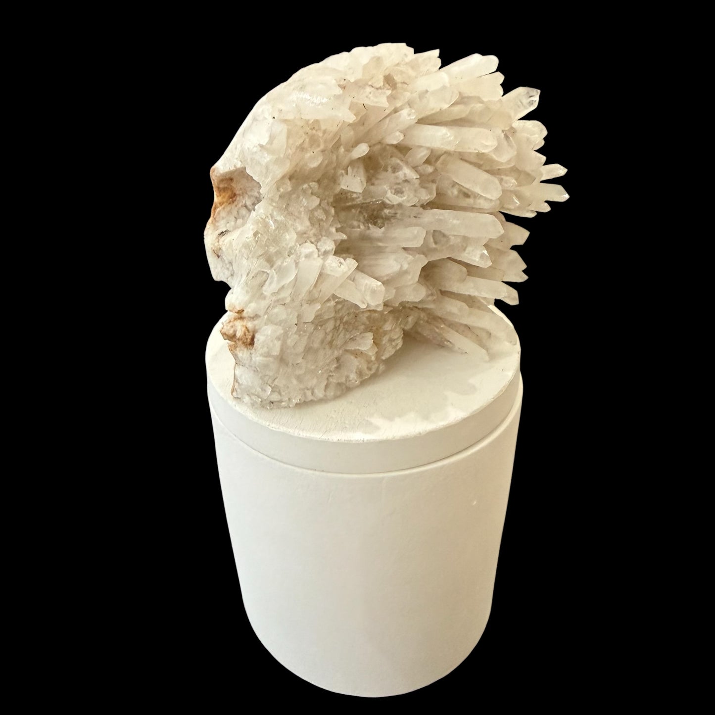 Quartz Crystal Skull Gardenia Candle #6