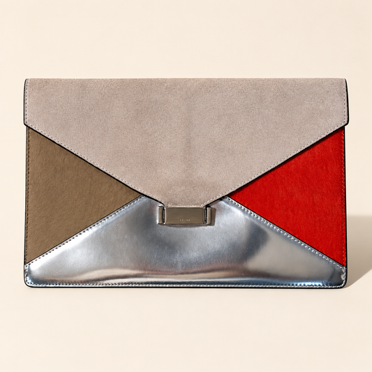 Celine Multi Leather Clutch