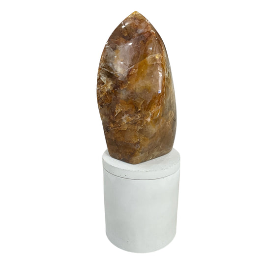 Hematoid Crystal Lid Gardenia Candle