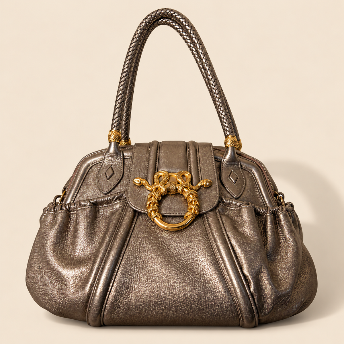 Judith Leiber Gold Bag