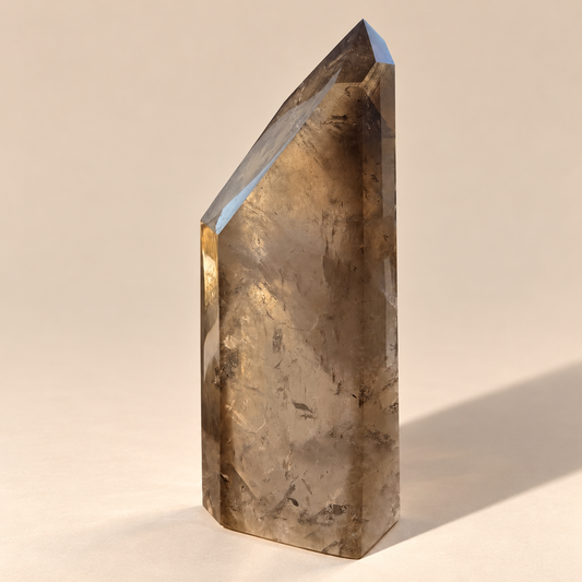 Smoky Quartz Tower Crystal 106 lbs