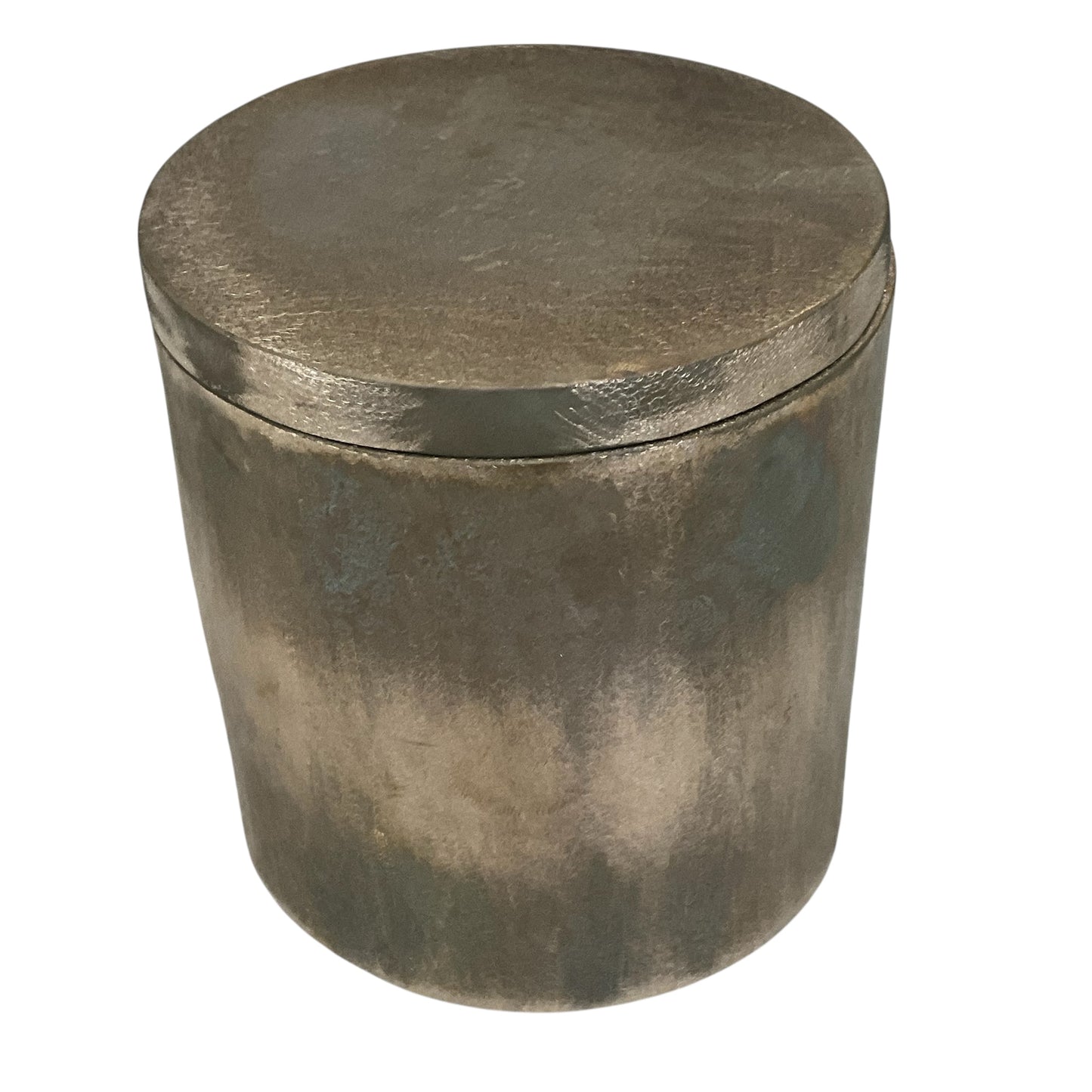#D Solid Bronze Gardenia Candle with Lid