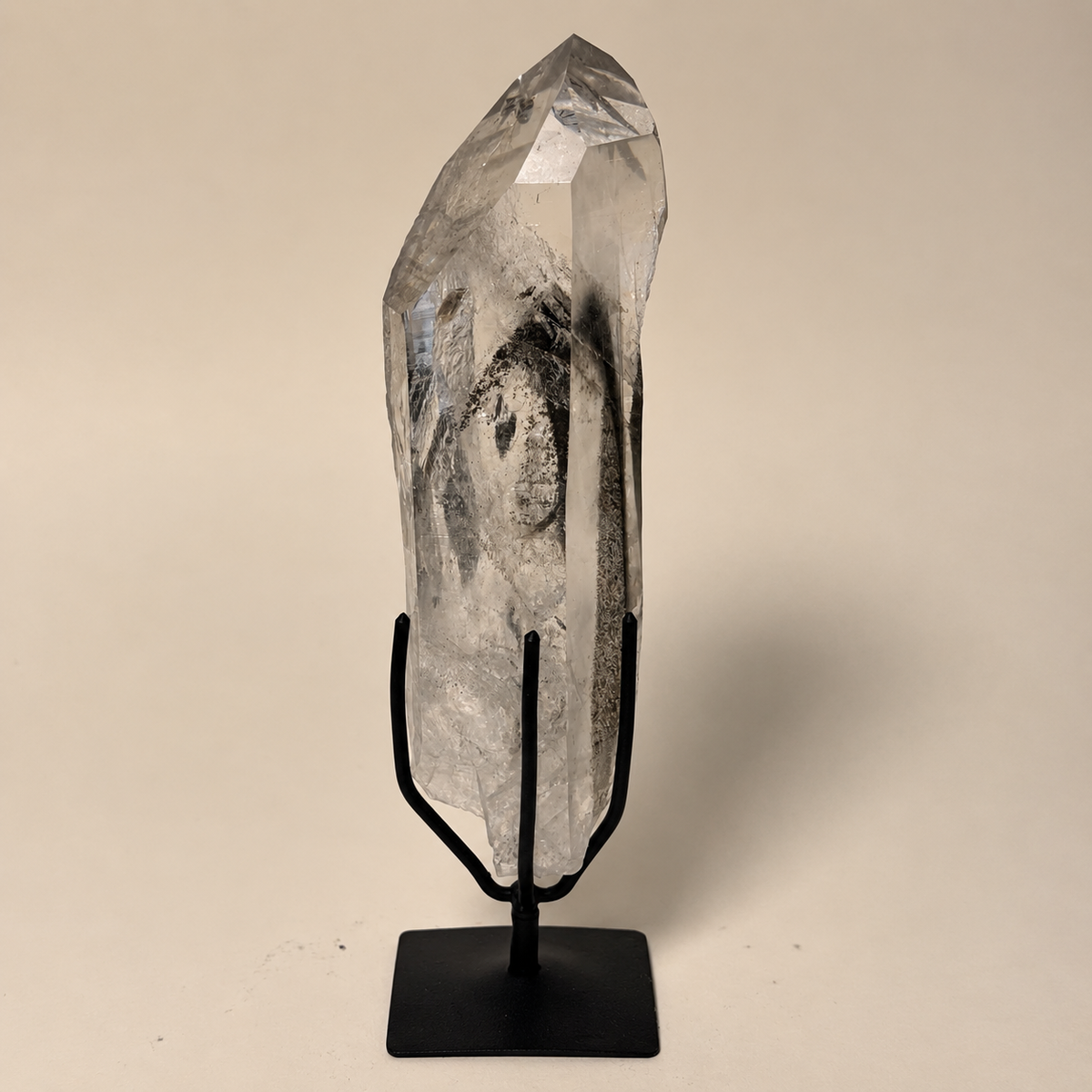 Phantom Quartz Crystal Generator on Metal Stand