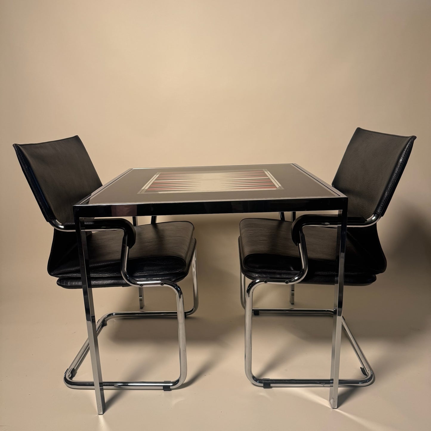 Maison Jansen Glass Game Table