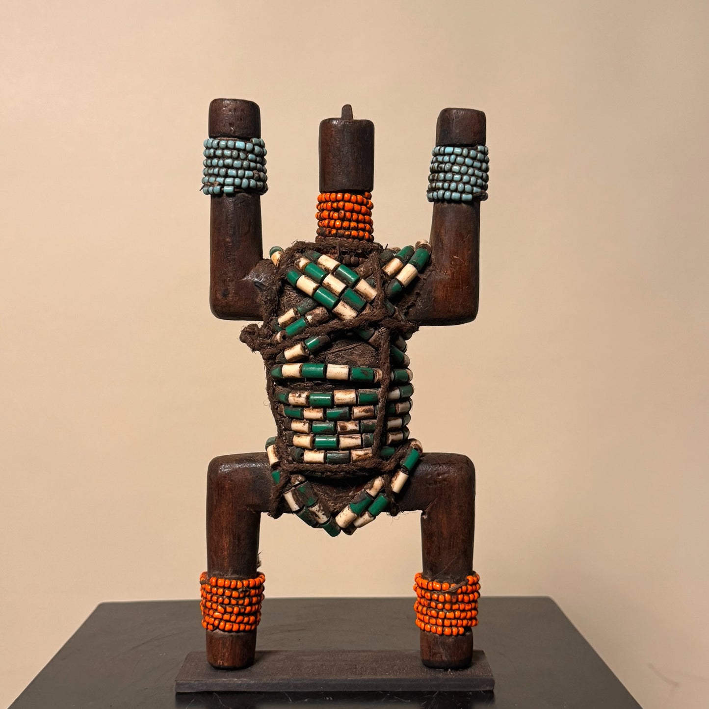 Namji Fertility Doll with Green and White Beads