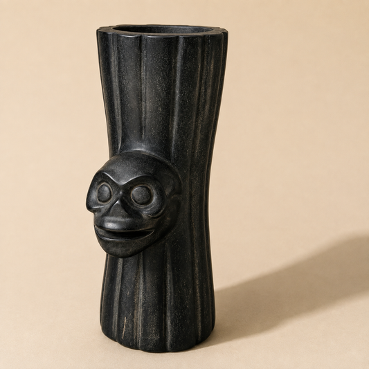 Aztec Style Blackstone Ceremonial Mortar