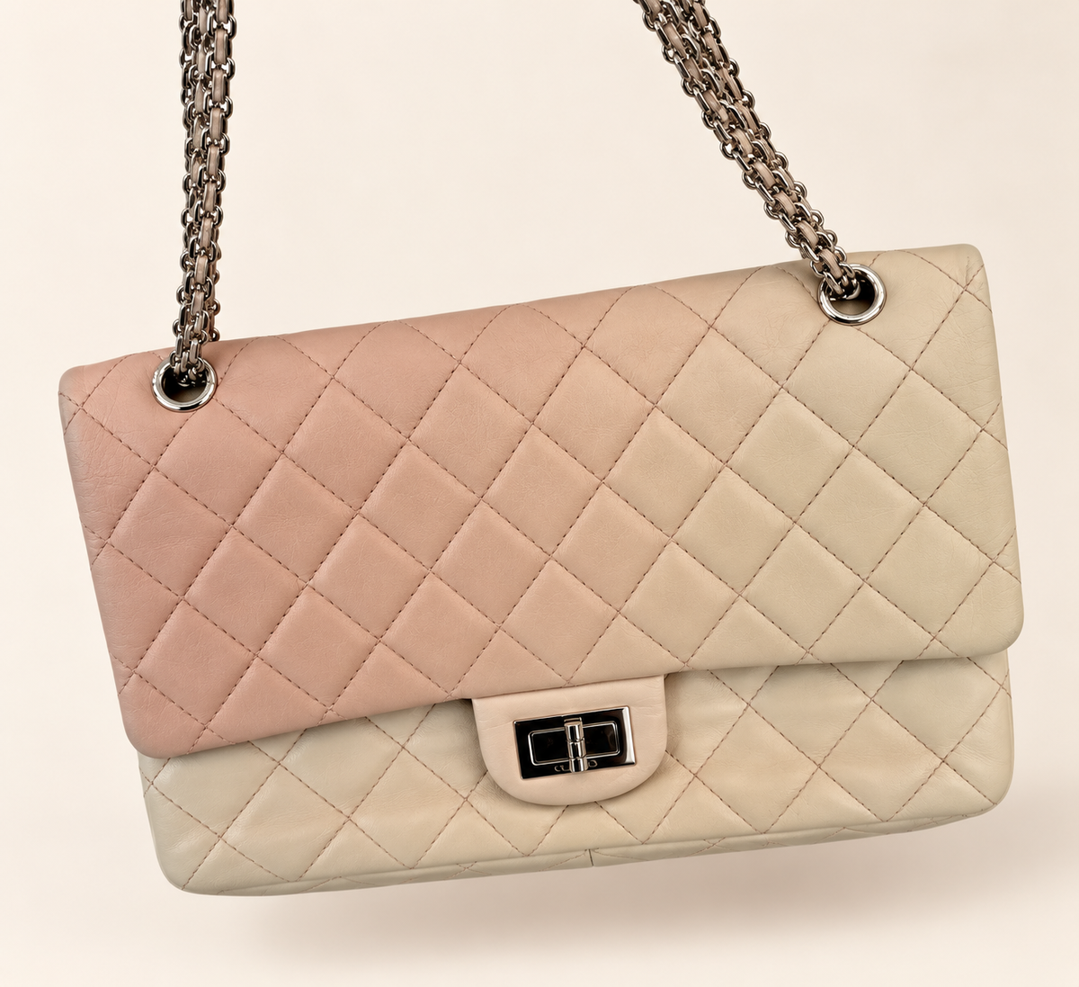 Chanel Pink Ombre Quilted - Pink/Multi