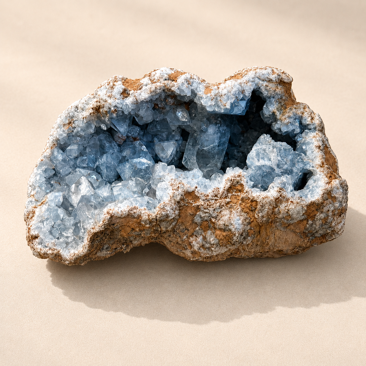 Celestite Crystal Large Cluster 24.87 LBS