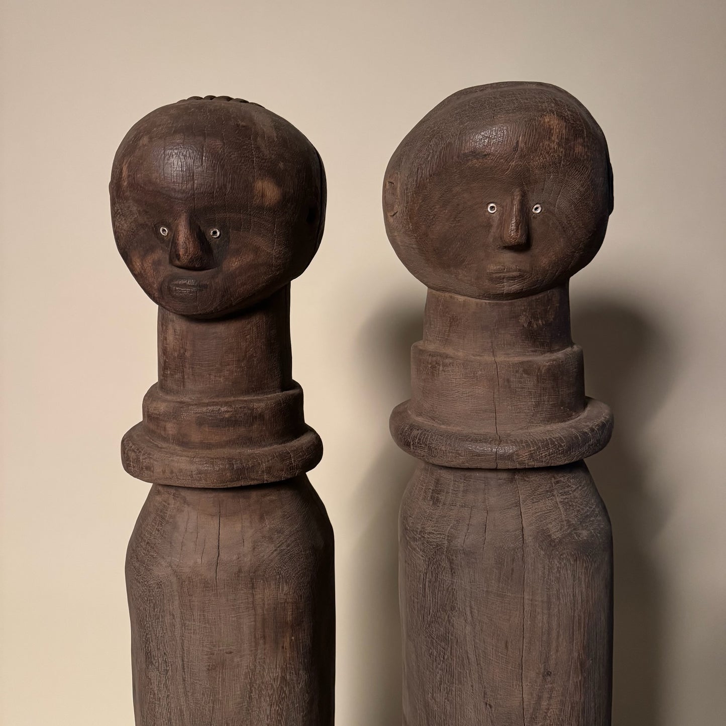 Pair of Bongo Wooden Posts