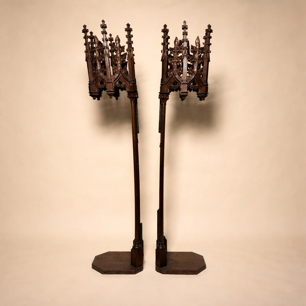 Neo Gothic Wooden Alter Adornments