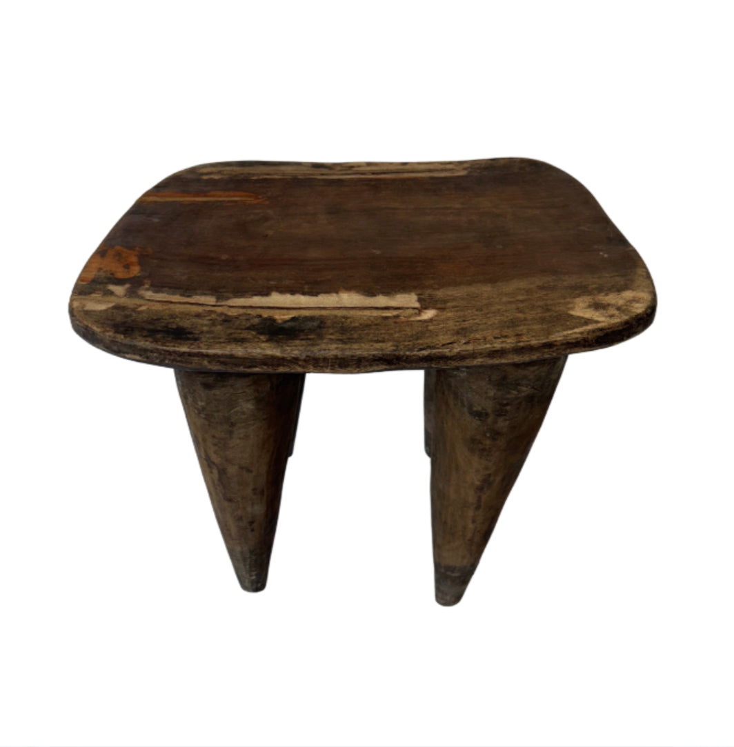 Carved African Stool