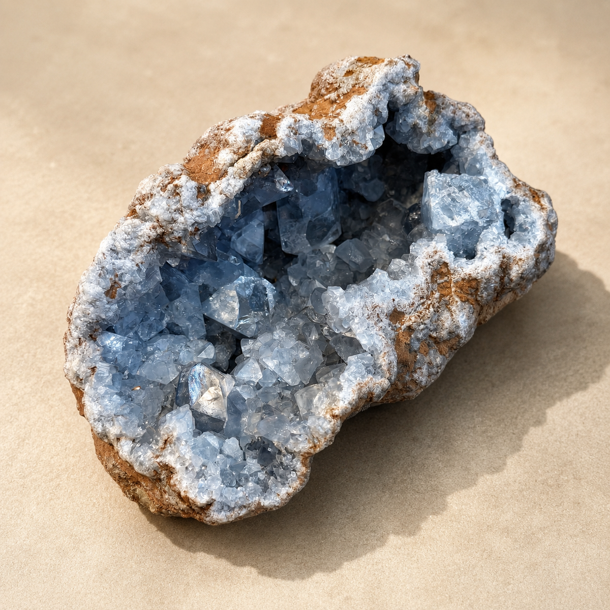 Celestite Crystal Large Cluster 24.87 LBS
