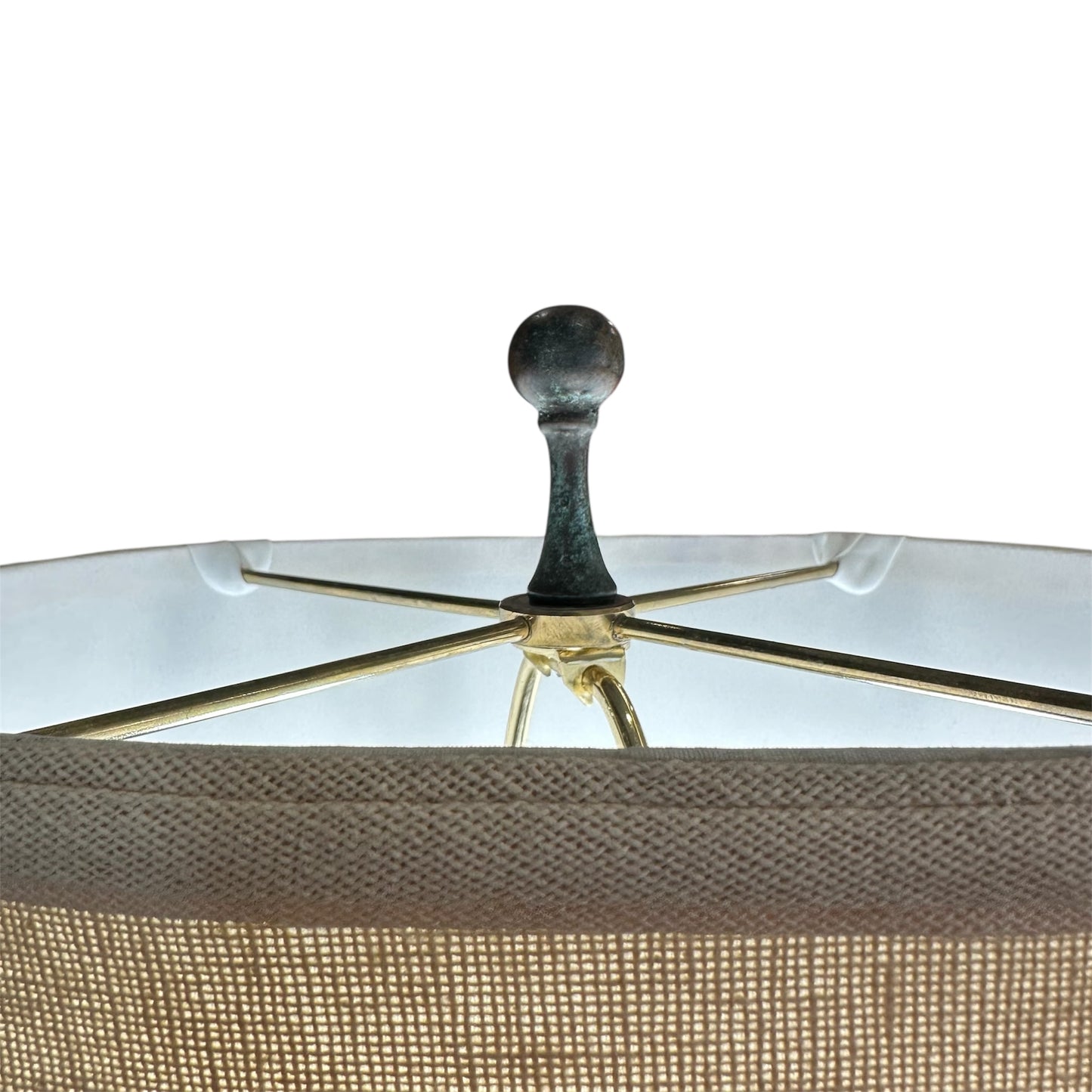Verdigris Bronze Floor Lamp by Stewart Ross James
