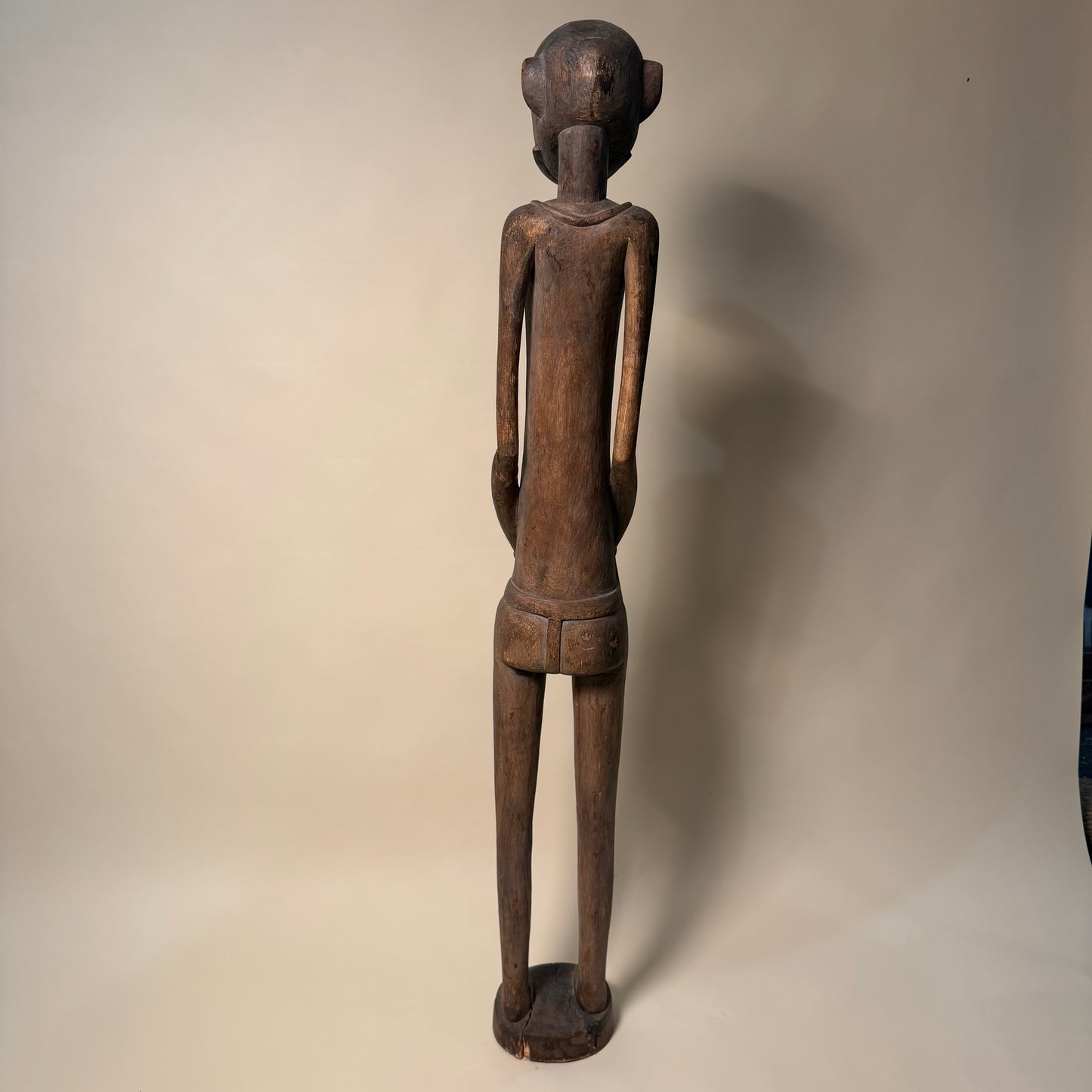 1920's Senufo Carved Wood Figure Sculpture Statue