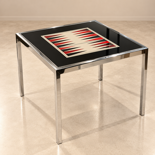 Maison Jansen Glass Game Table