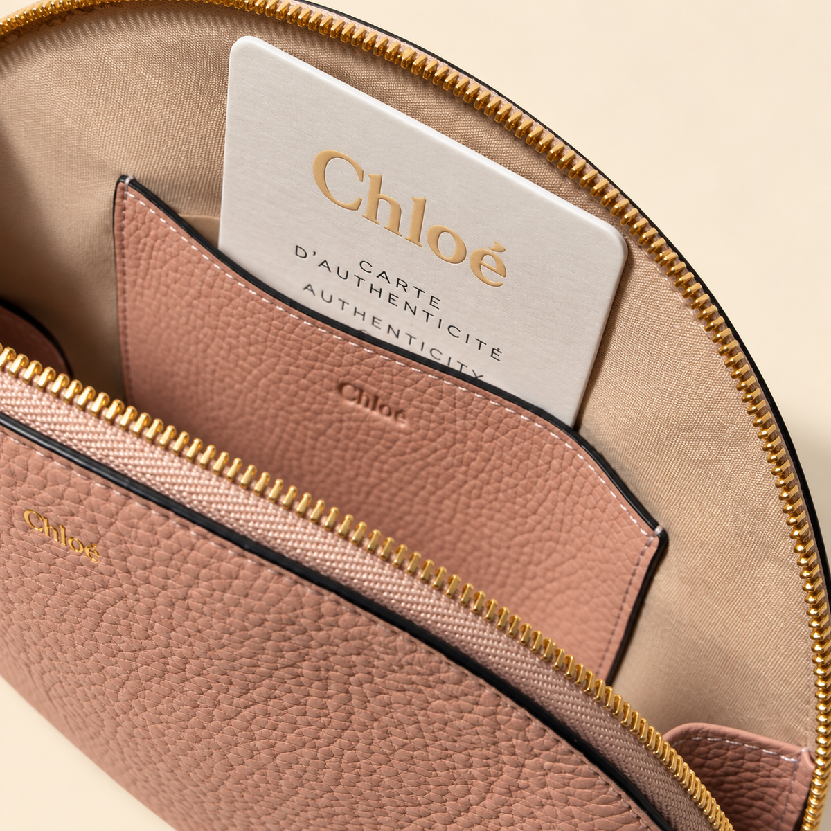 Chloé Leather Clutch