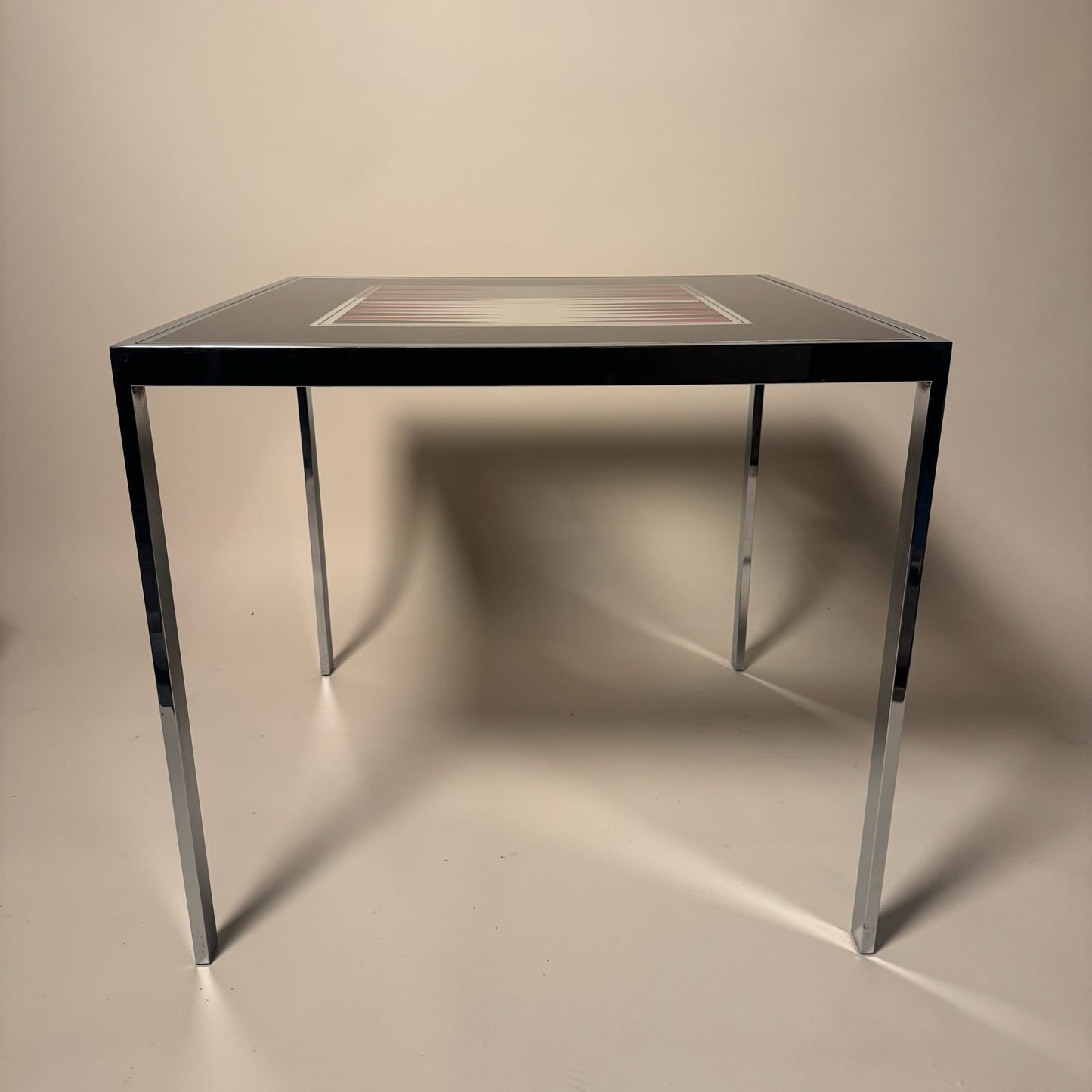 Maison Jansen Glass Game Table