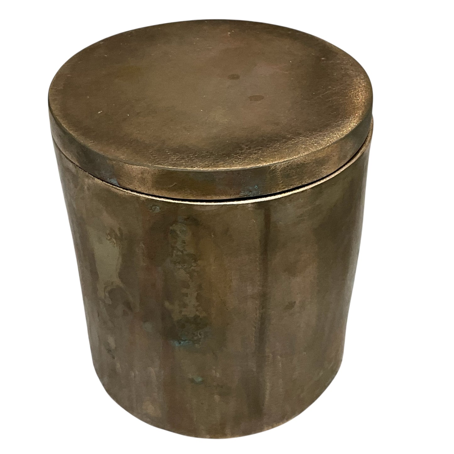 #I Solid Bronze Gardenia Candle with Lid