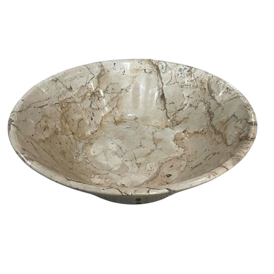 Vintage Natural Stone Display Bowl