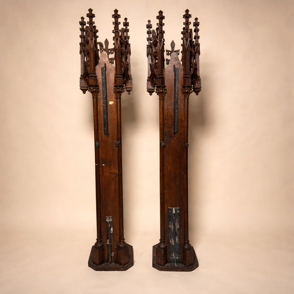 Neo Gothic Wooden Alter Adornments
