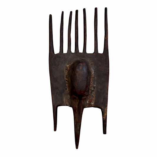 Hand Carved Spikey Mask
