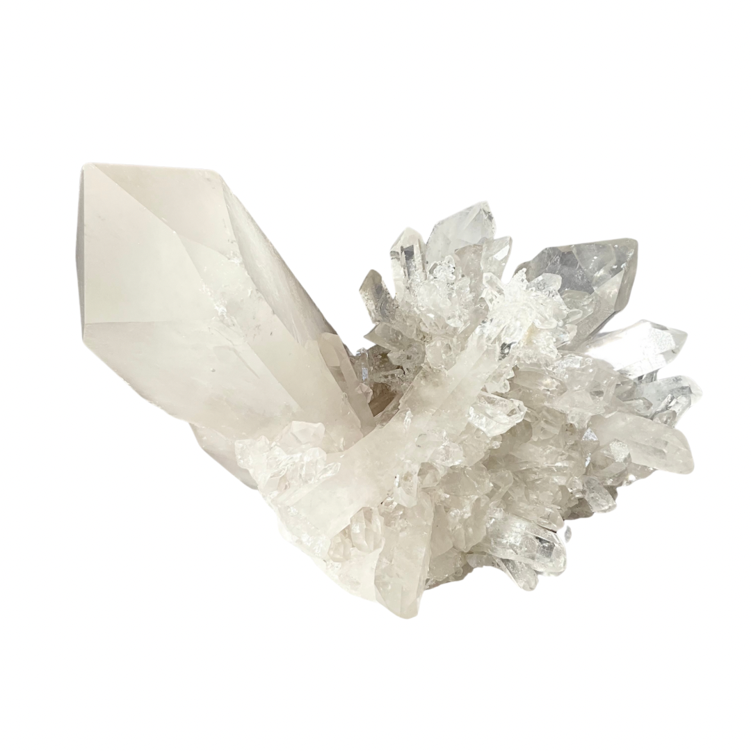 Quartz Crystal Large Cluster Free-Standing