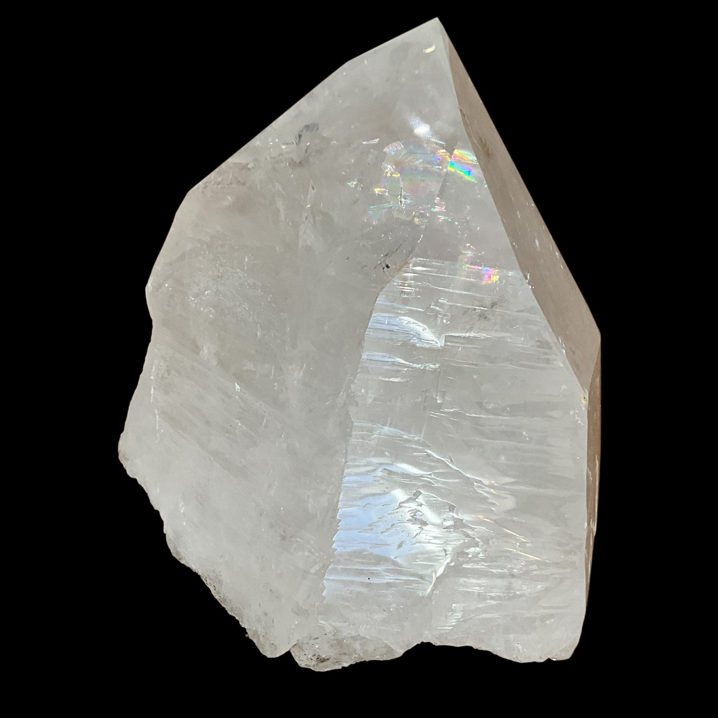 Quartz Crystal Large Generator Point Free-Standing